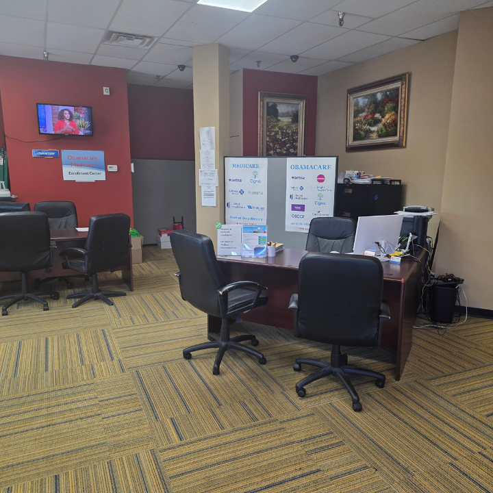 Interior of the L.A. Insurance Agency located at 2841 Greenbriar Parkway SW in GA