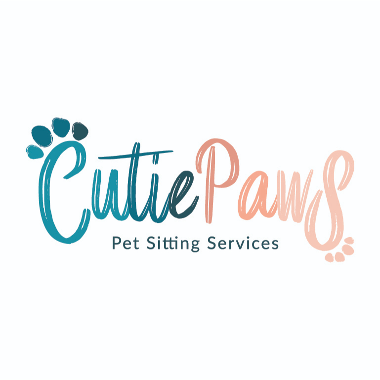 CutiePaws Pet Sitting Logo