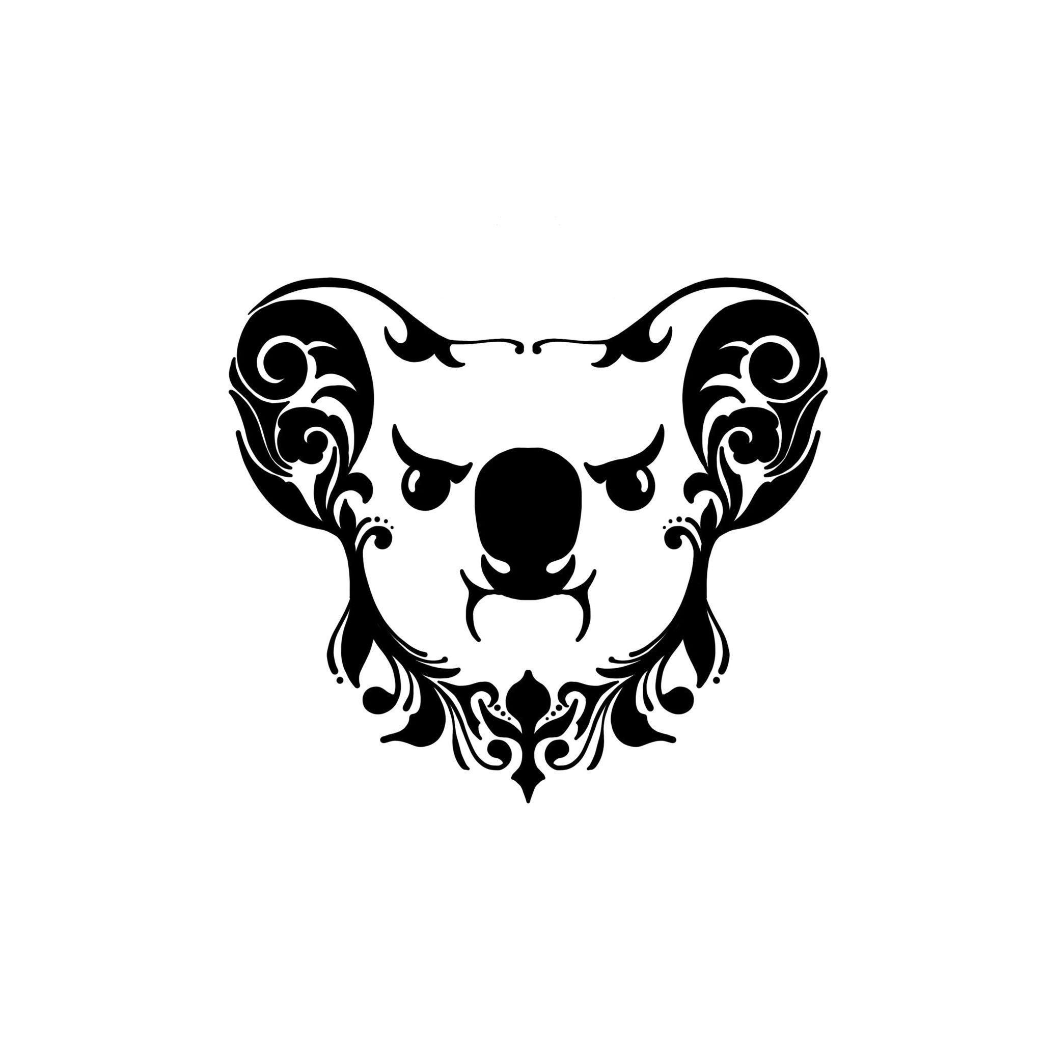 Koalas Tattoo Logo