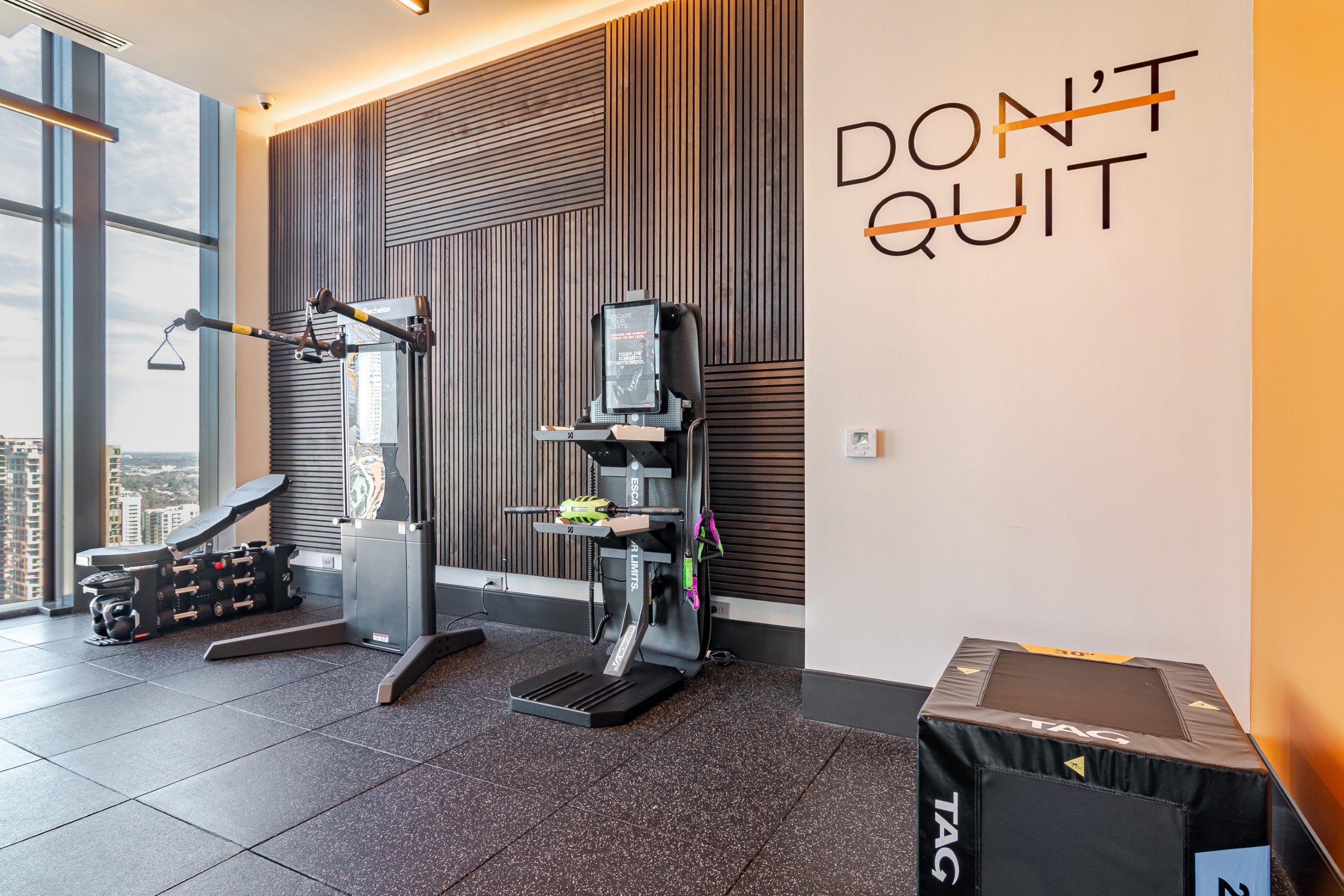 Updated Fitness Center at 903 Peachtree Apartments in Atlanta, GA 30309 