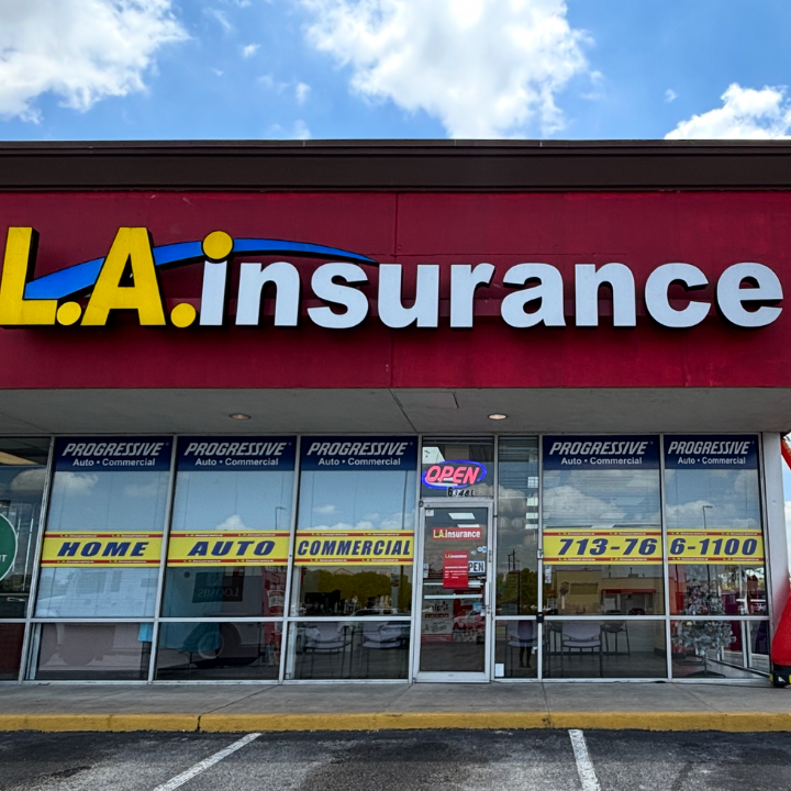 Exterior of the L.A. Insurance Agency located at 6348 Telephone Rd in TX 