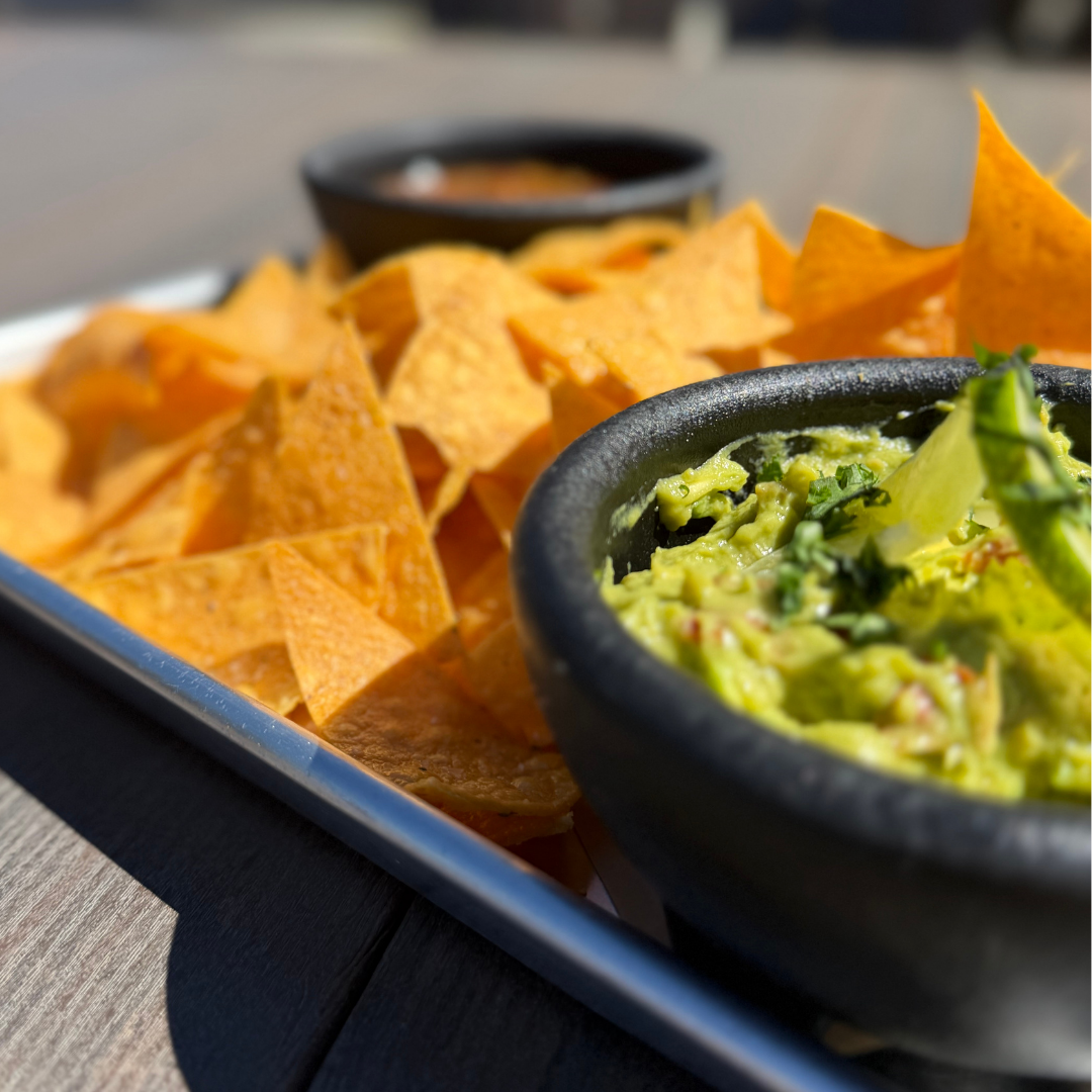 Happy Hour
Chips served during Happy Hour at Shawii Kitchen.