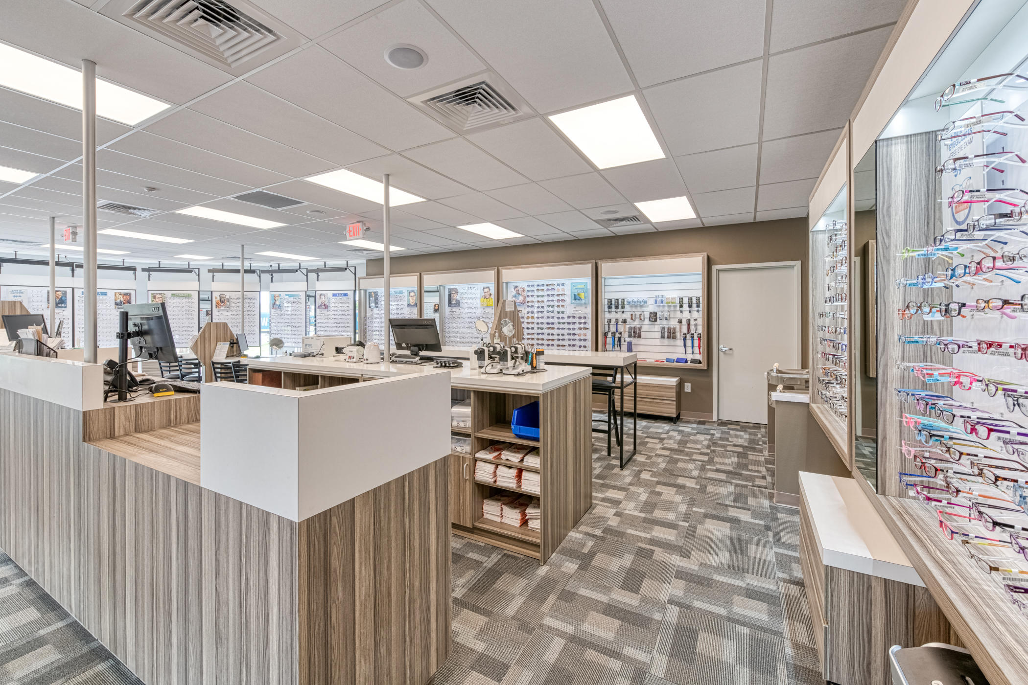 Interior at My Eyelab optical store in Oklahoma City, OK 73128