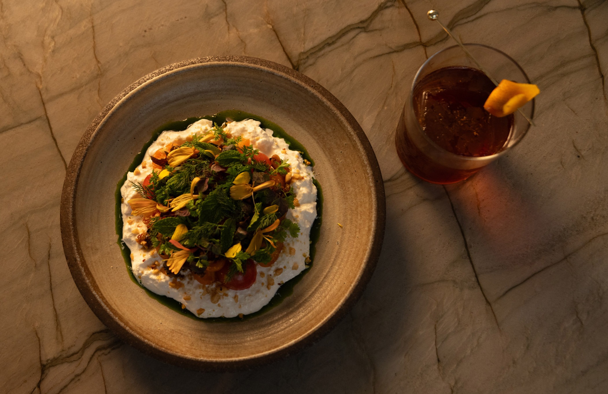 Fresh ingredients from Fords Farm