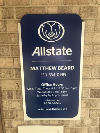 Images Matt Beard: Allstate Insurance