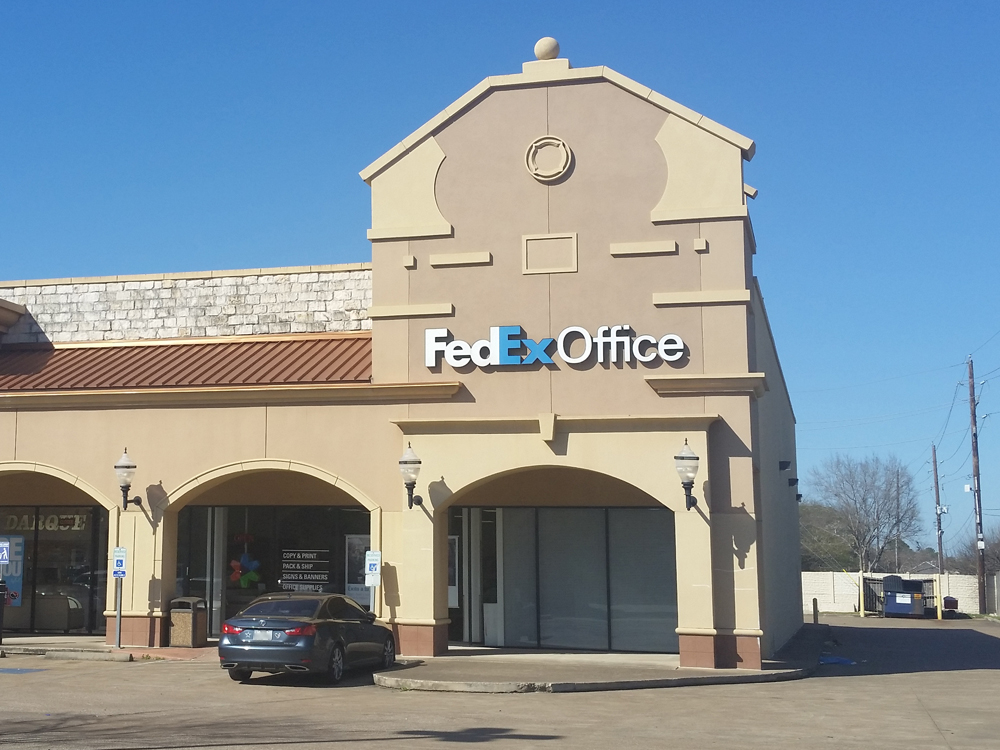 Exterior photo of FedEx Office location at 10550 Westheimer Rd\t Print quickly and easily in the self-service area at the FedEx Office location 10550 Westheimer Rd from email, USB, or the cloud\t FedEx Office Print & Go near 10550 Westheimer Rd\t Shipping boxes and packing services available at FedEx Office 10550 Westheimer Rd\t Get banners, signs, posters and prints at FedEx Office 10550 Westheimer Rd\t Full service printing and packing at FedEx Office 10550 Westheimer Rd\t Drop off FedEx packages near 10550 Westheimer Rd\t FedEx shipping near 10550 Westheimer Rd