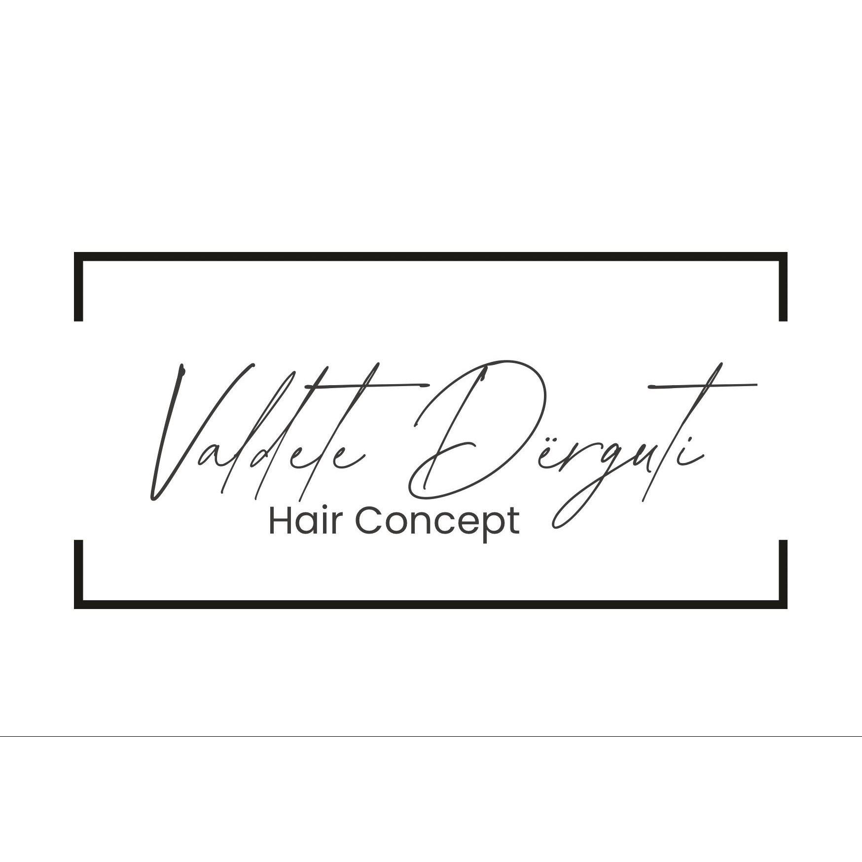 Valdete Derguti Hair Concept Logo