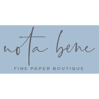 Nota Bene Fine Paper Boutique Logo