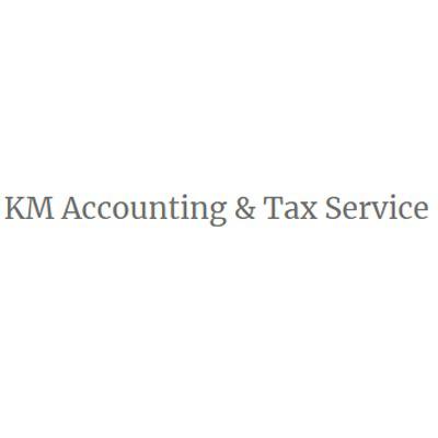 KM Accounting & Tax Service Logo