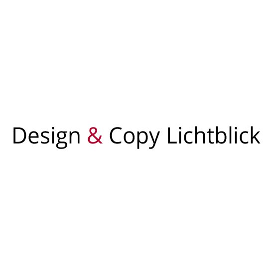 Design & Copy Lichtblick  