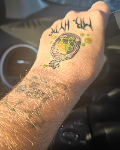 Branded Bear Tattoo Image