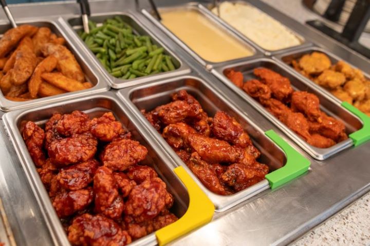 Variety of delicious wings!