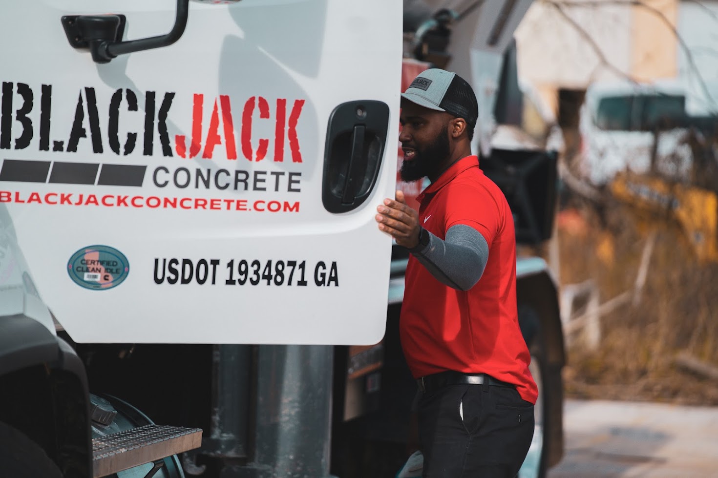 Blackjack concrete truck