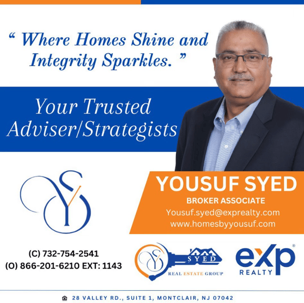 Images YOUSUF SYED, EXP Realty - Realtor in Metuchen