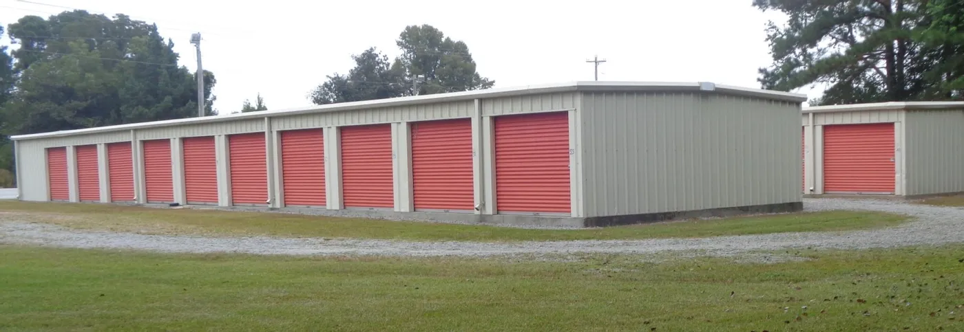 Clean self-storage unit rentals near Dollar General