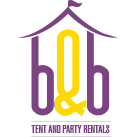 B & B Tent and Party Rental Logo