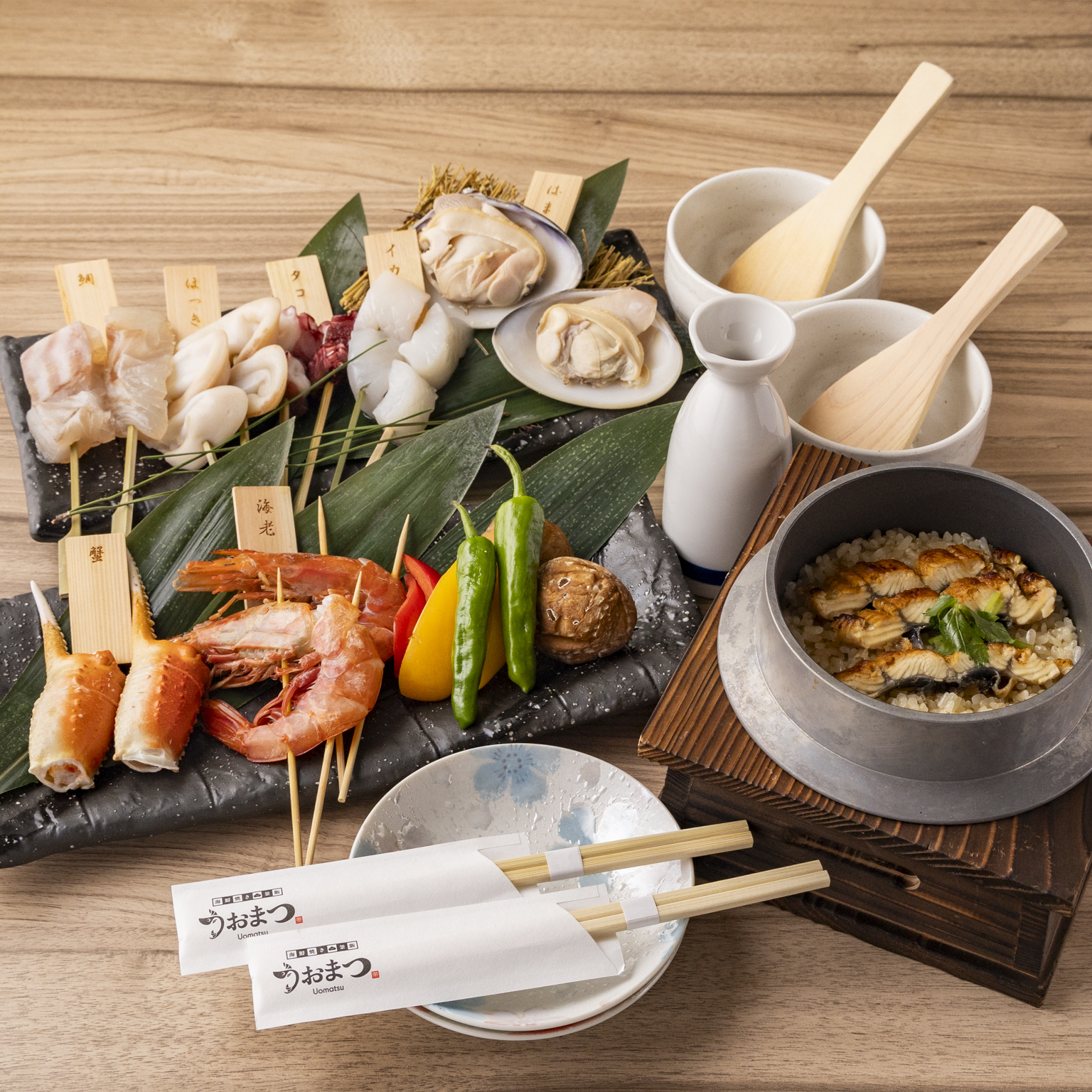 Images 海鮮焼き 釜飯 うおまつ