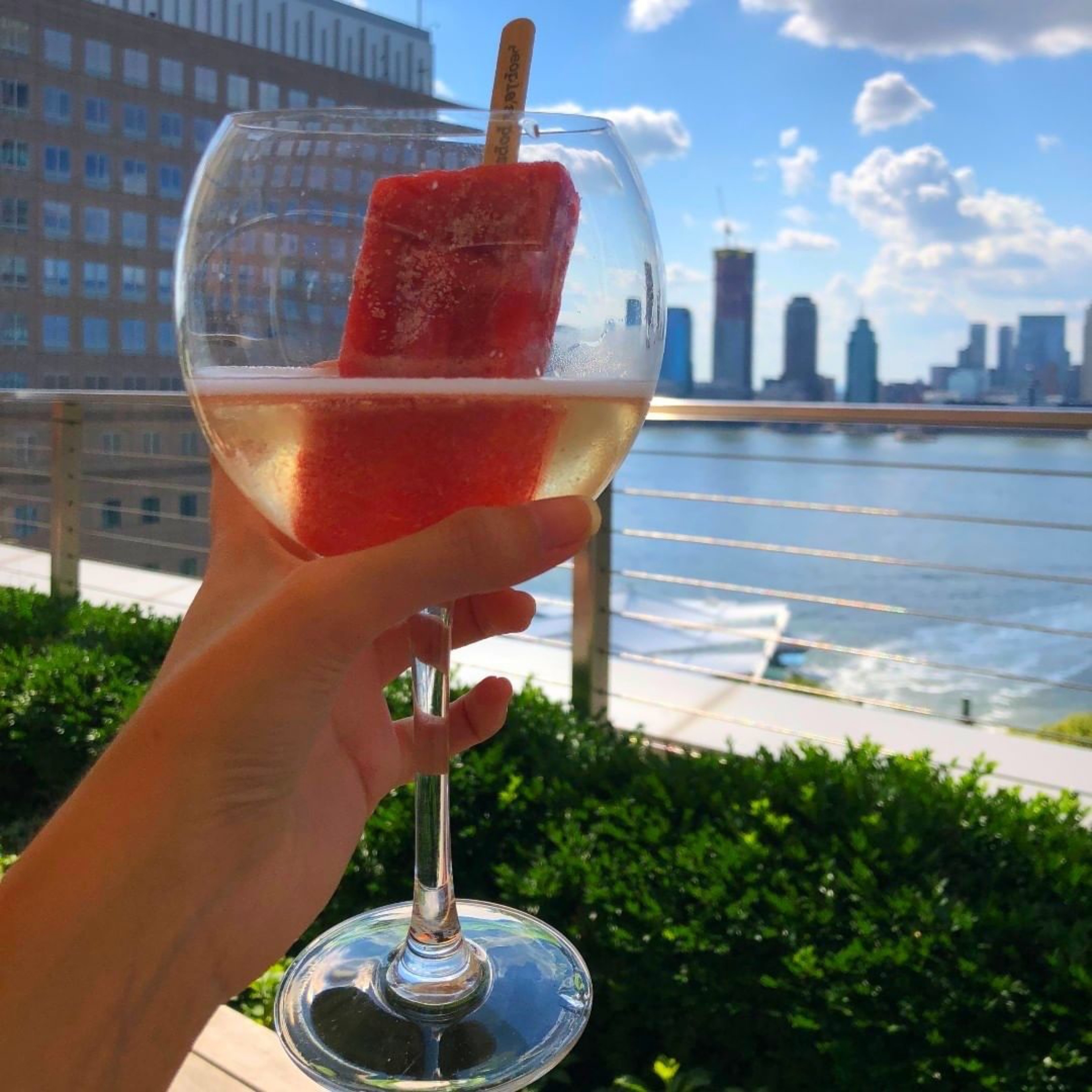 Loopy Doopy Rooftop Bar's Famous Poptail Drink