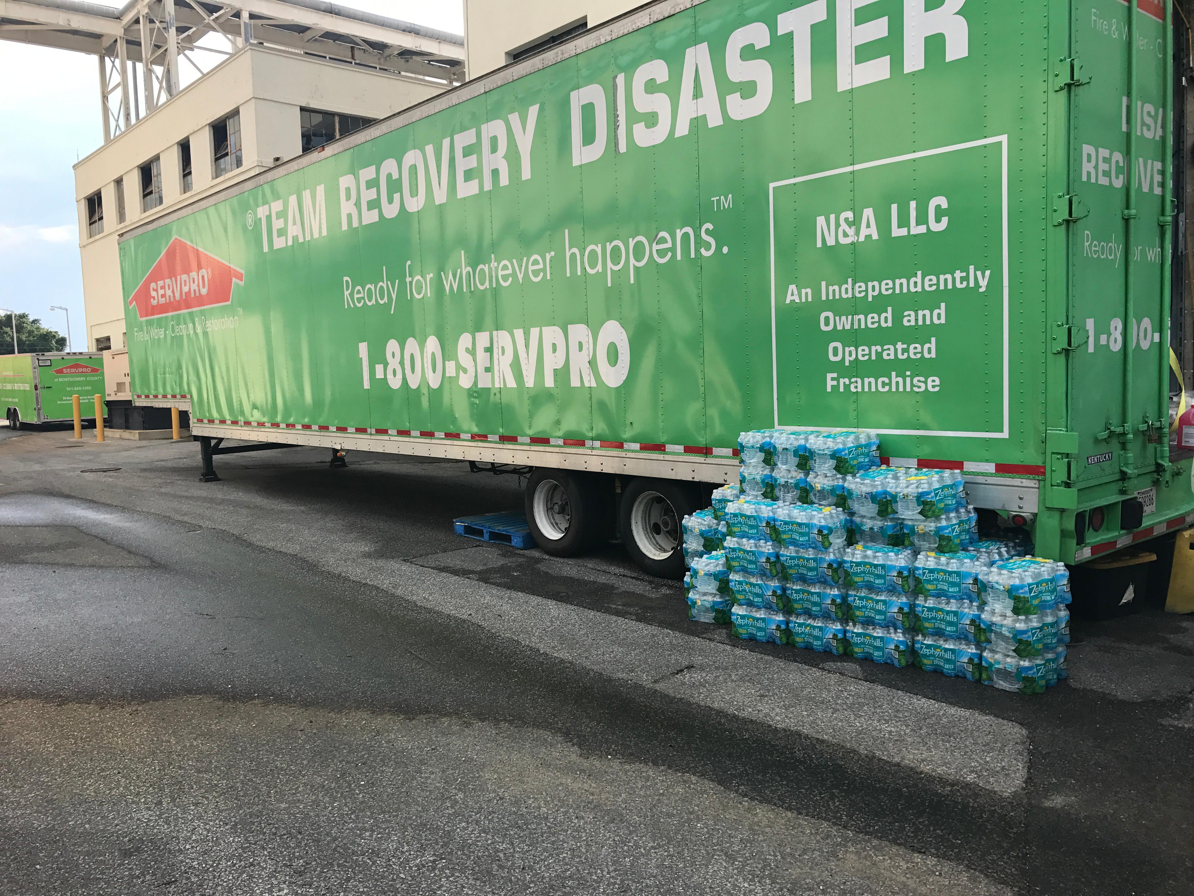 No matter what size disaster SERVPRO of NE Hillsborough/Plant City can handle it.