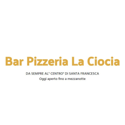 Bar Pizzeria La Ciocia Logo