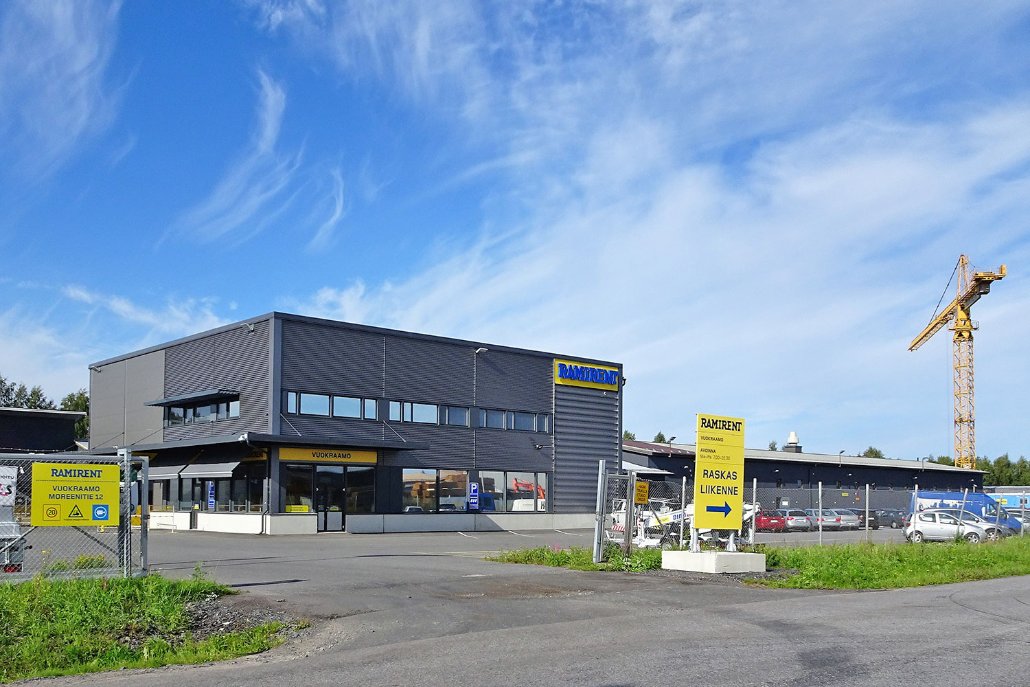 Images Ramirent konevuokraamo Oulu, Rusko
