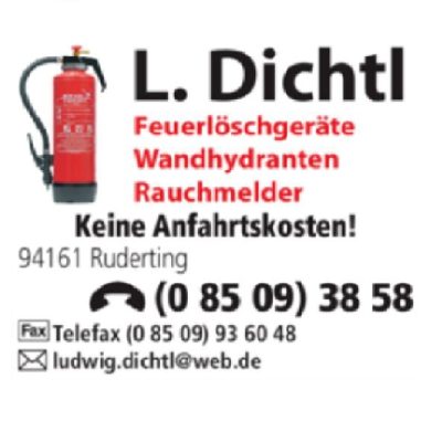 Brandschutz L. Dichtl Feuerlöschgeräte in Ruderting - Logo