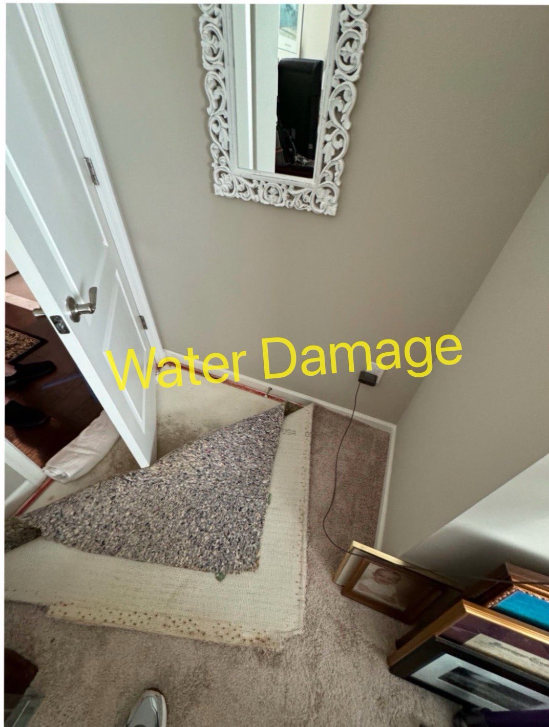 Water Damage from a frozen pipe covered. Xpert Adjusting Public Adjusters
