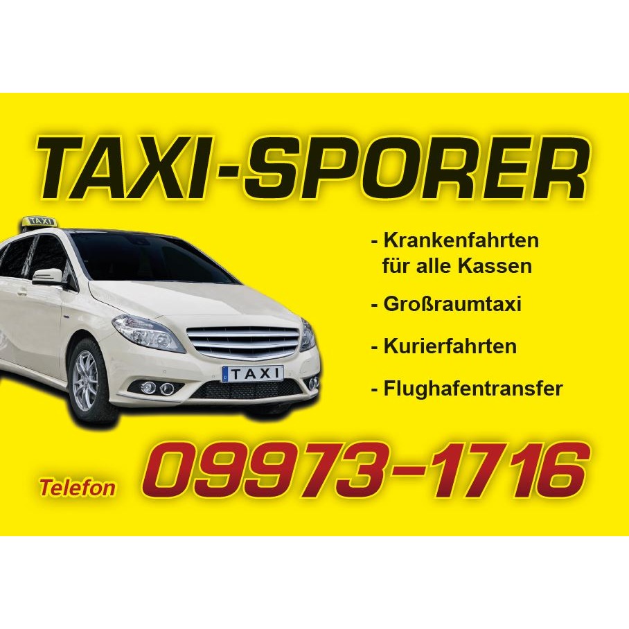 Taxi Sporer in Furth im Wald - Logo