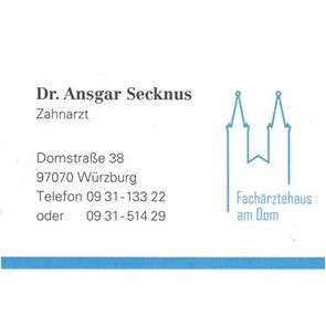 Ansgar Dr. Secknus in Würzburg - Logo