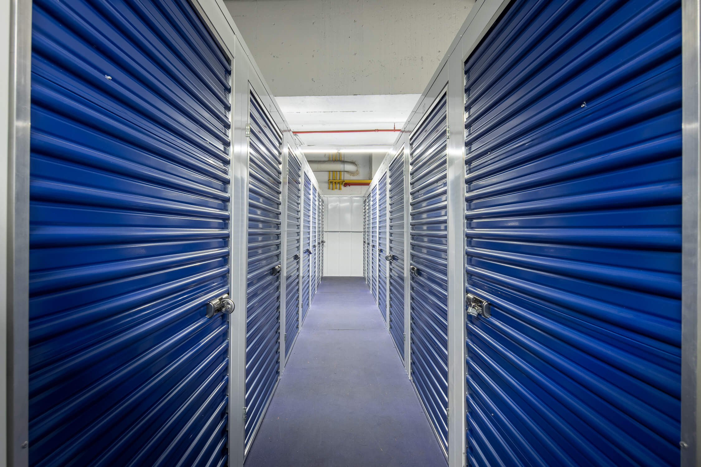 Storage lockers on the upper west side
