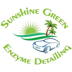 Sunshine Green Enzyme Detailing Logo