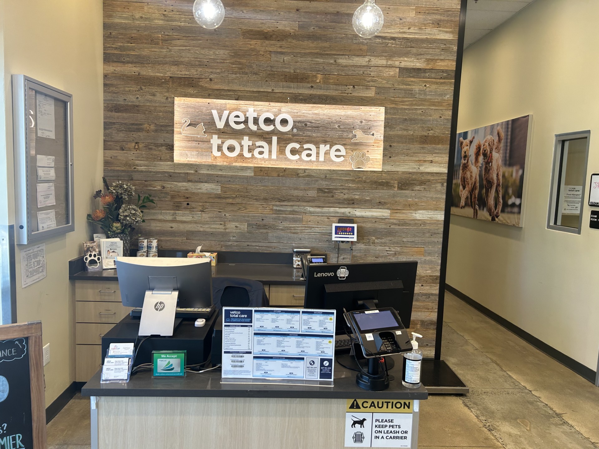 Front desk Vetco Total Care Animal Hospital Charlotte (980)785-1184