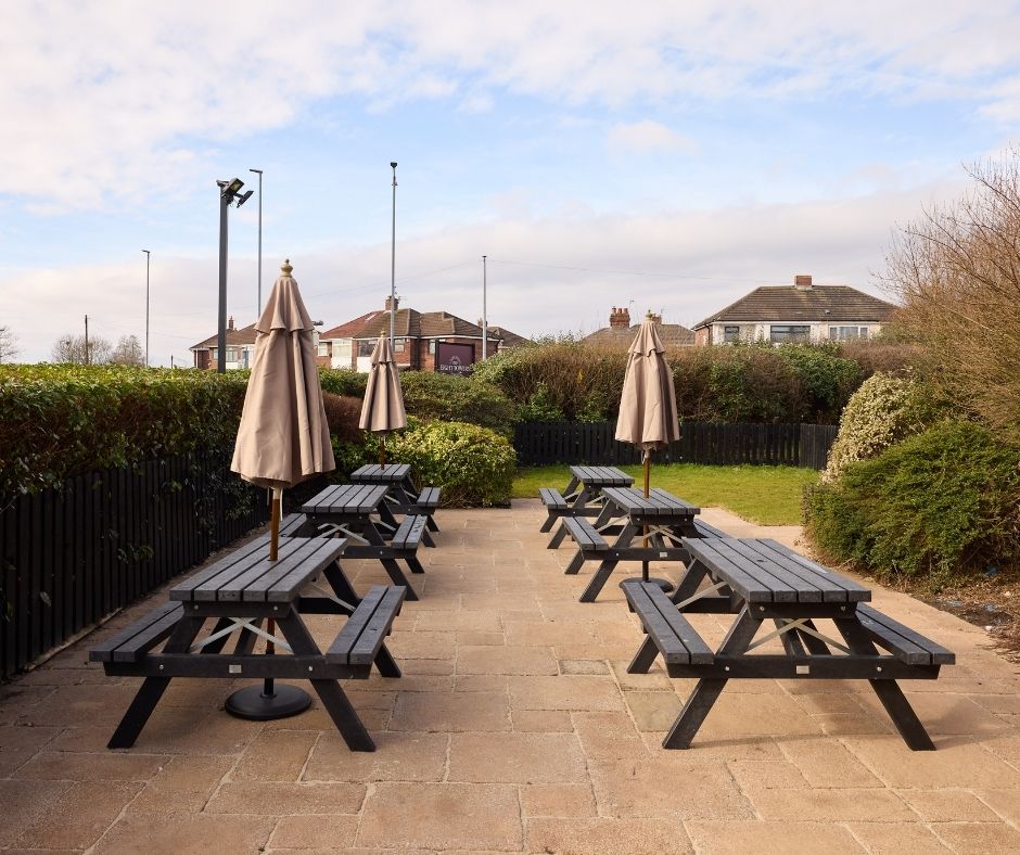 The Eight Towers outdoor seating