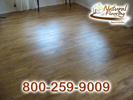 Maple Wheat Distressed Laminate Floor