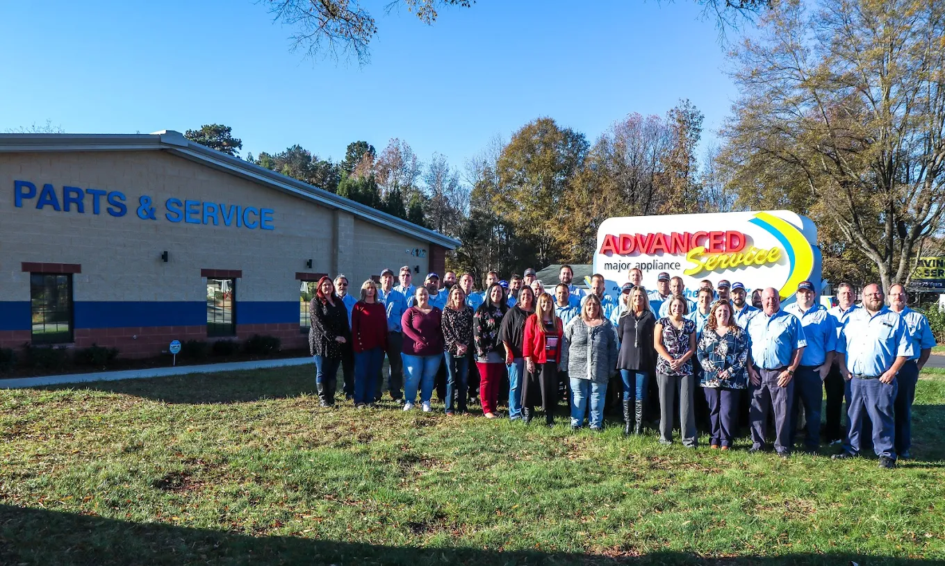 Advanced Appliance Service office and team.