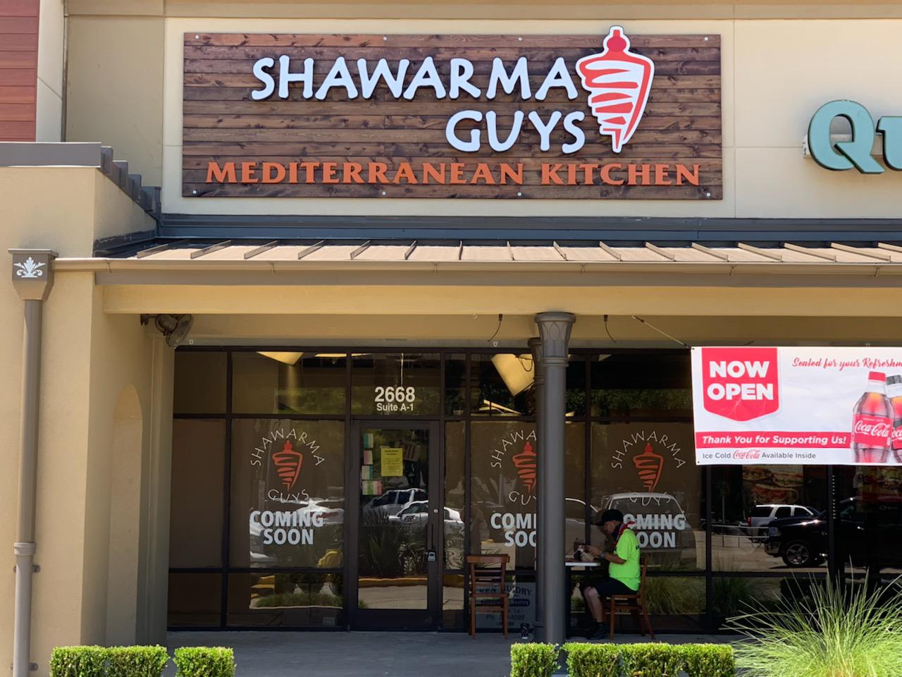 Shawarma Guys LA sign