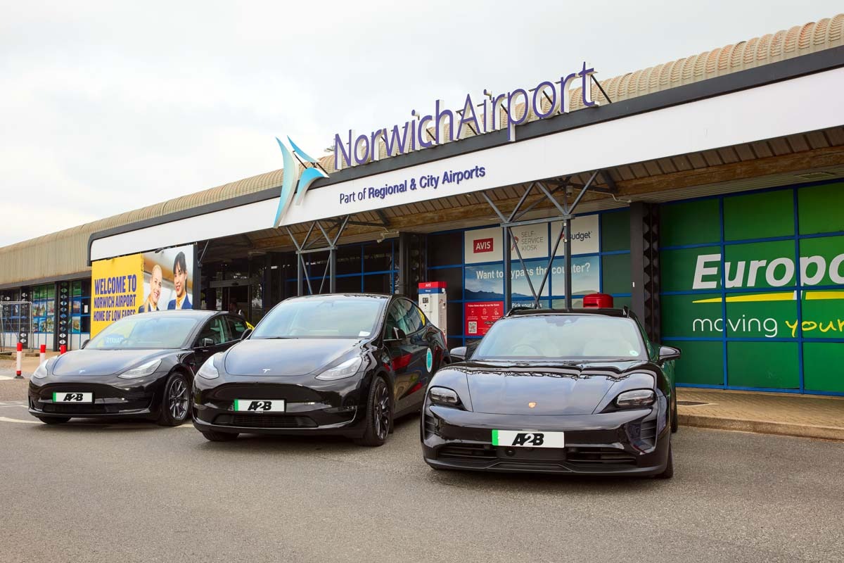 A2B Taxis at Norwich Airport