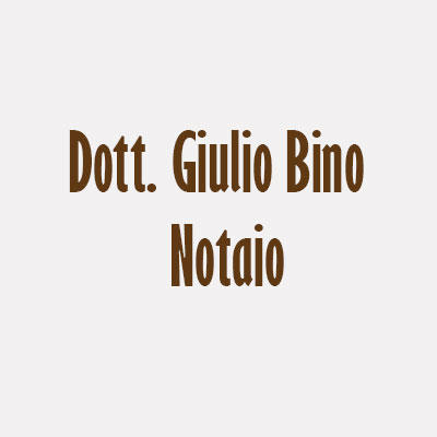 Biino Dr. Giulio Notaio Logo