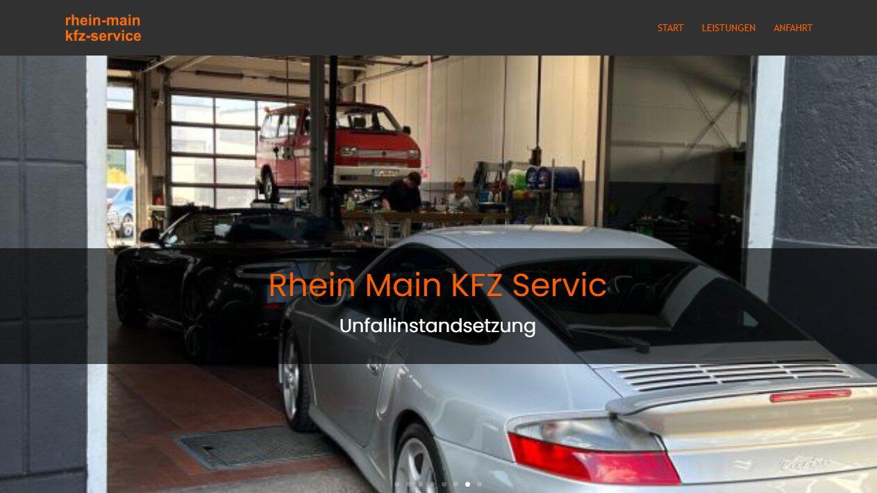 Kundenbild groß 1 Rhein Main KFZ Service UG