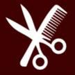 Unique Hair Design Logo