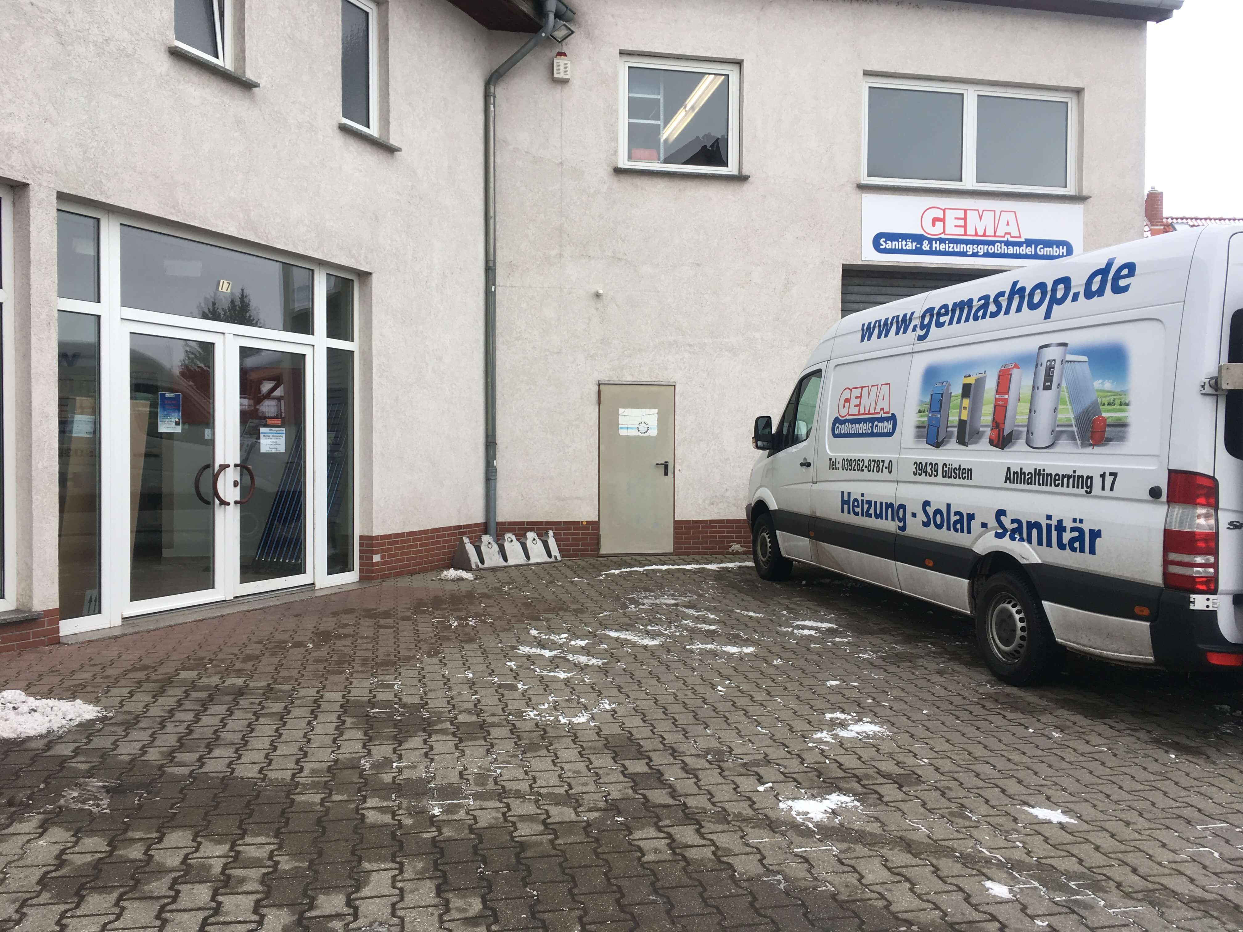 GEMA Sanitär - und Heizungsgroßhandel GmbH, Anhaltinerring in Güsten