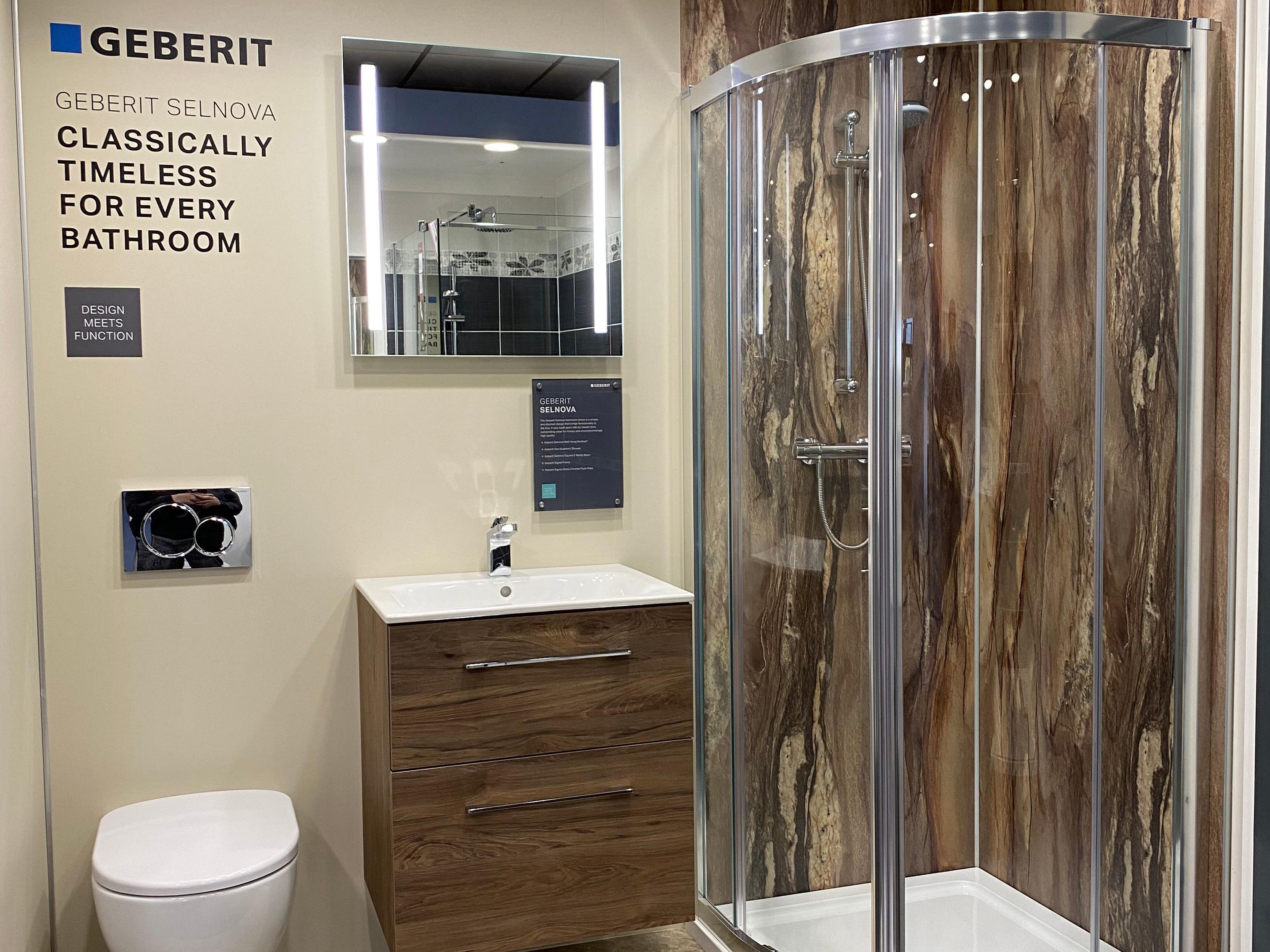 Exeter Plumbing & Heating Supplies Bathroom Showroom Wolseley