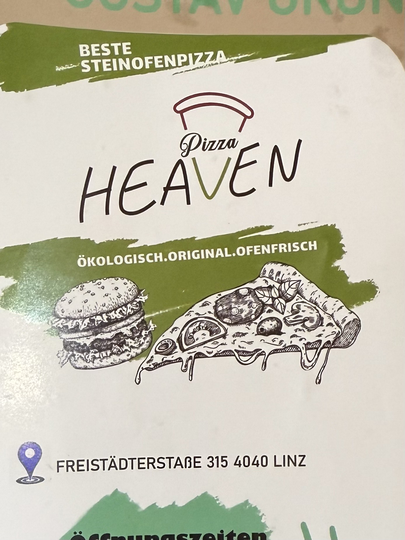 Bild 1 von Gustav Gruün & Pizza Heaven Linz-Urfahr