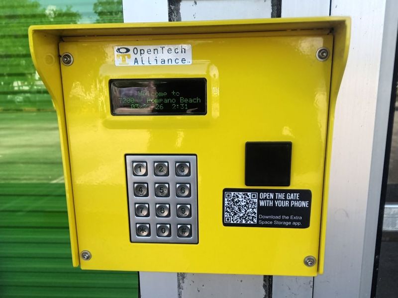 Keypad - Extra Space Storage at 750 E Sample Rd, Pompano Beach, FL 33064