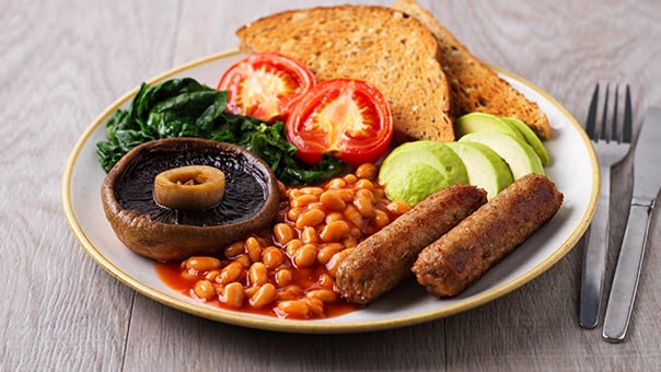 Vegan Breakfast Tesco Cafe Saffron Walden 03456 779591