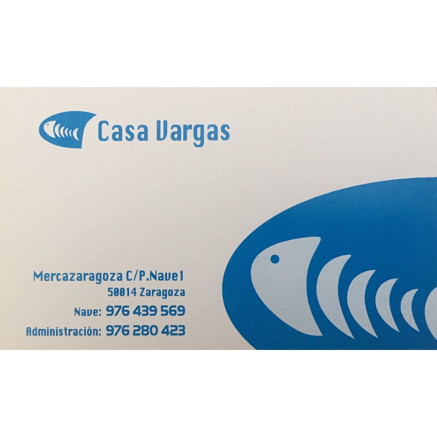 Pescados Casa Vargas Zaragoza