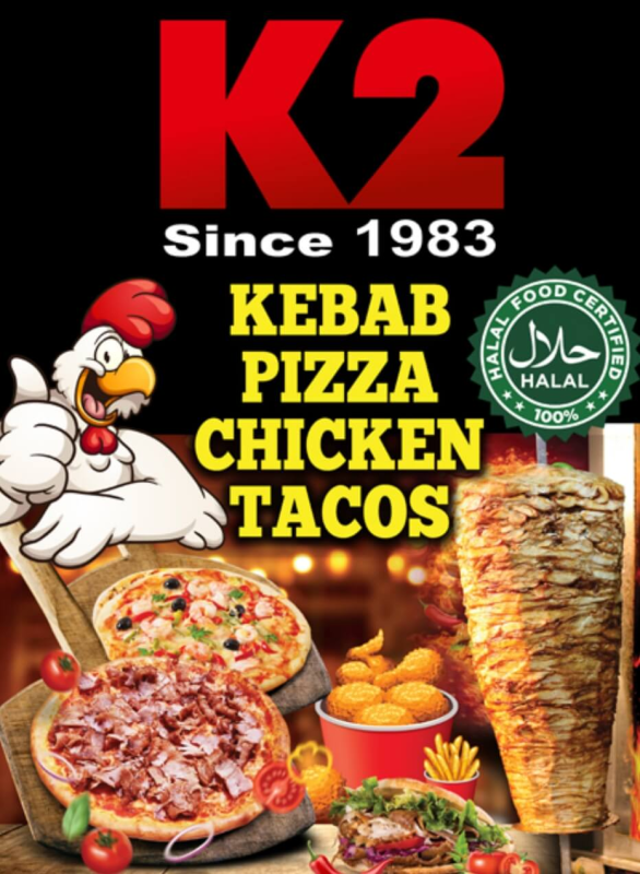 Images K2 Since 1983 Kebab e Pizza Tacos Chicken