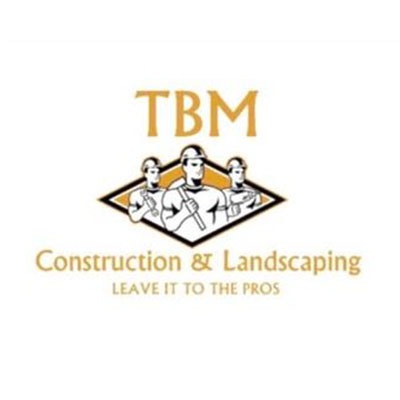TBM Construction & Landscaping Logo