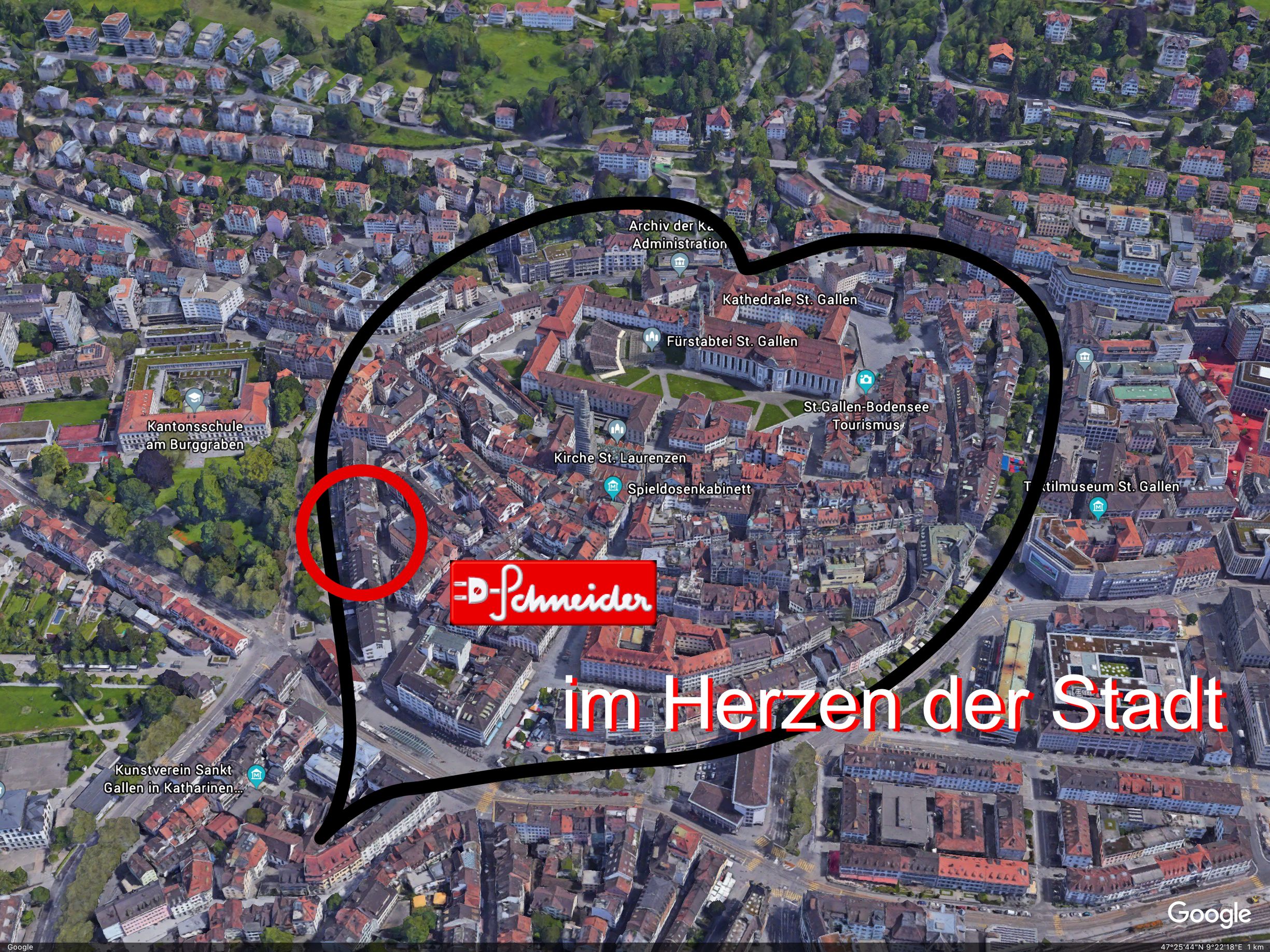 Schneider & Co. AG Elektrotechnische Unternehmungen, Brühlgasse 25 in St. Gallen