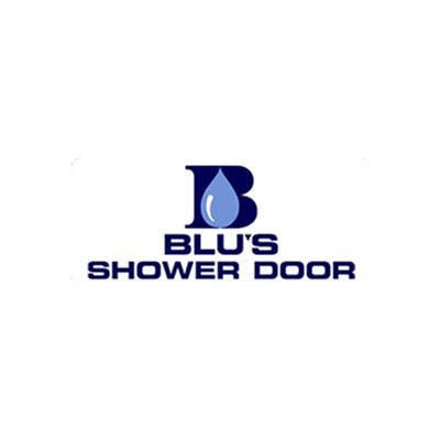 Blu's Shower Door Logo